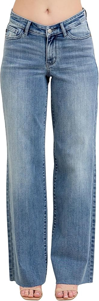 Judy Blue V-Front Baggy Jean, Inseam 33" | Amazon (US)
