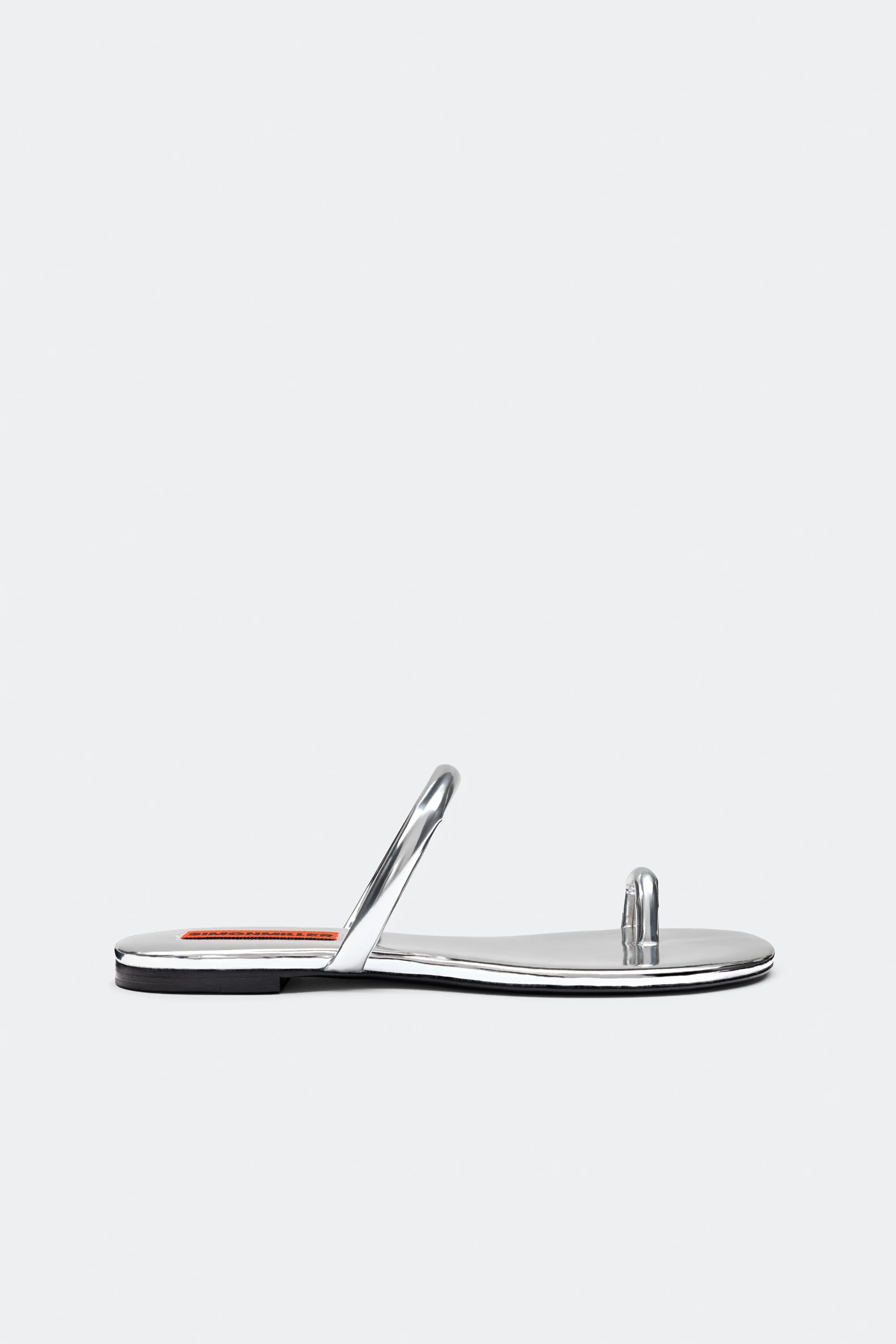 Pipe Sandal in Silver | Simon Miller