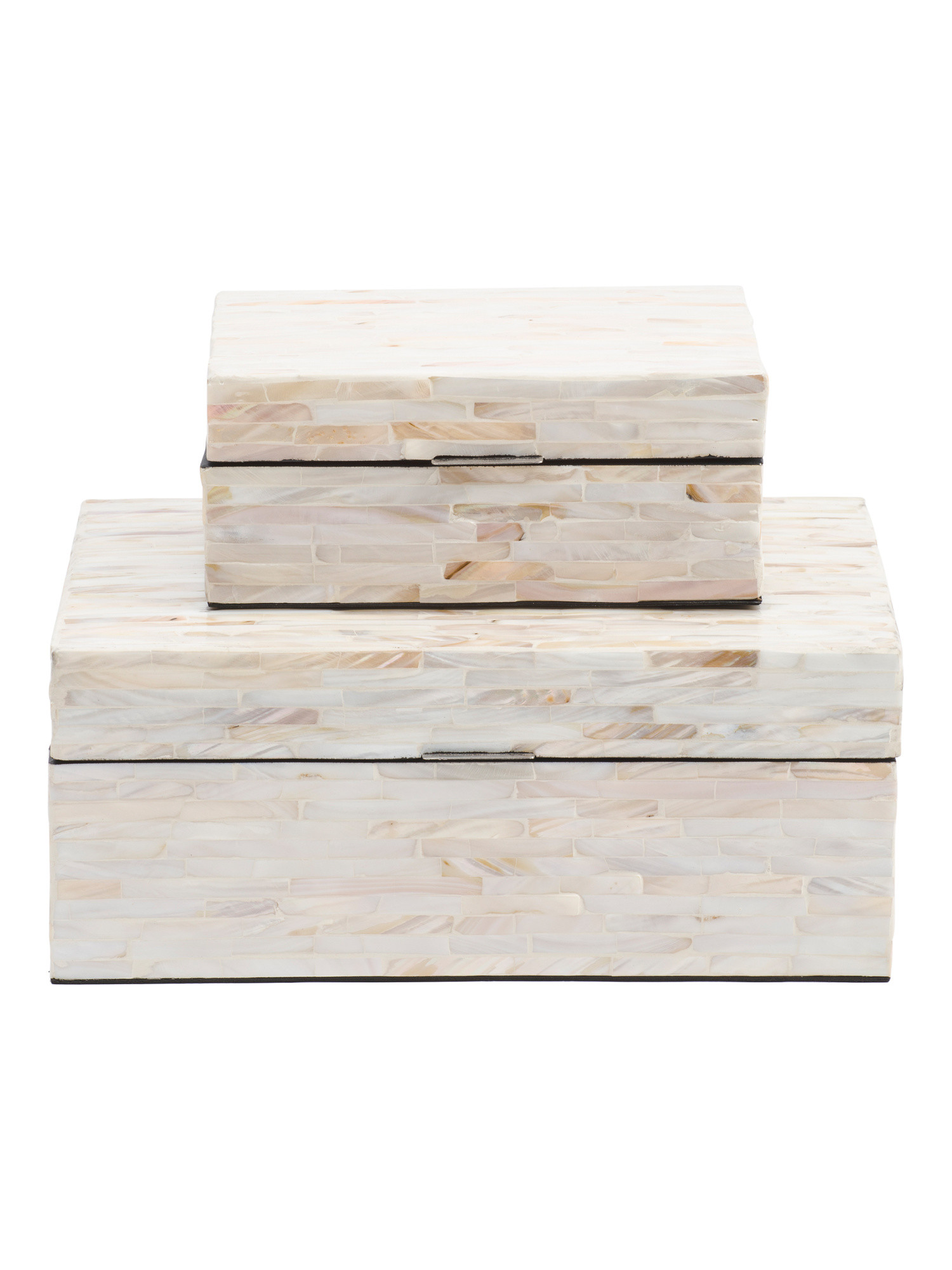 Set Of 2 Mother Of Pearl Boxes | TJ Maxx