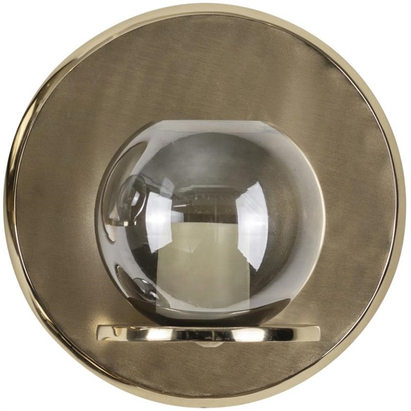 Crestview Collection Blaire Medium candle holder Metal Gold | Homesquare