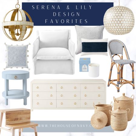 Serena and Lily design favorites on sale. New home decor for 2023. #serenaandlily #preppyhomedecor #coastalmodern 

#LTKsalealert #LTKhome #LTKSeasonal