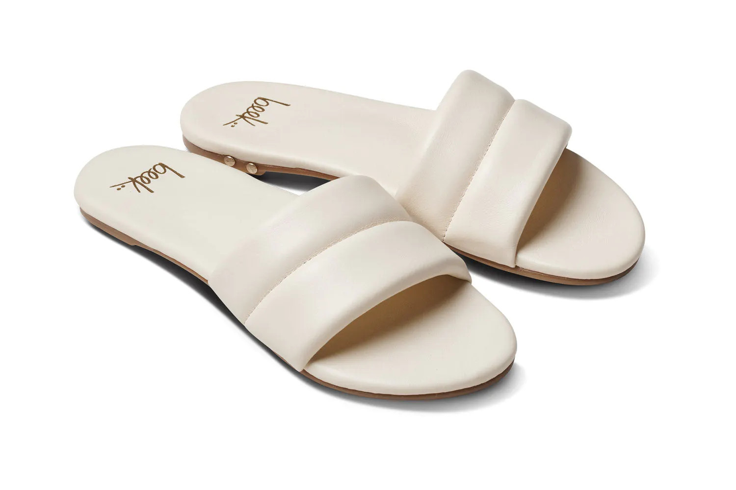 beek Sugarbird Slide Sandal - Eggshell | Verishop