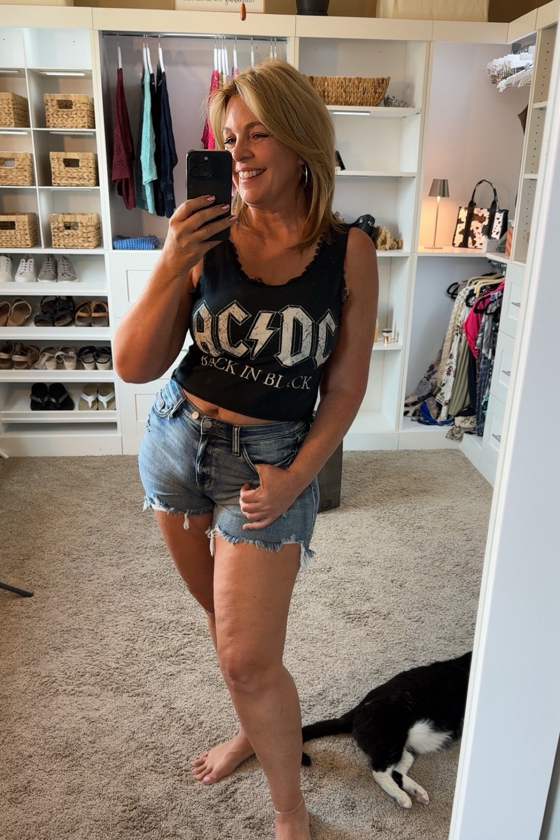 
Taking it back old-school in this AC/DC top

#LTKOver40 #LTKFindsUnder50