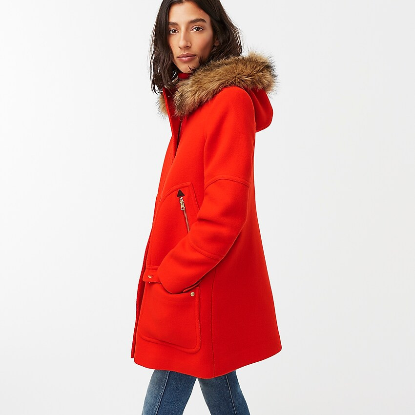 Chateau parka in Italian stadium-cloth wool | J. Crew US
