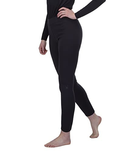 Spyder Women's Baselayer Baselayer Pants, Black, Large | Amazon (US)