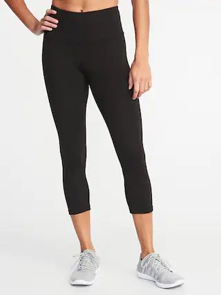 High-Waisted Elevate Crop Leggings For Women | Old Navy (US)