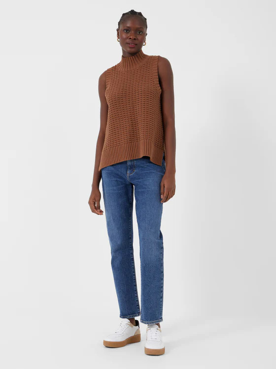 Mozart Popcorn High Neck Sweater | French Connection (US)