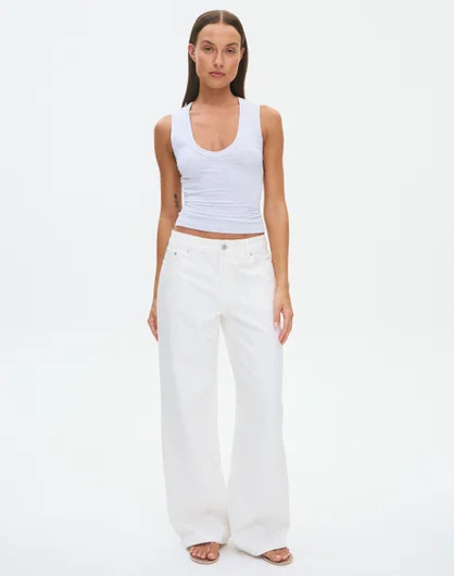 Mid Rise Wide Leg Jean | Glassons (Australia)