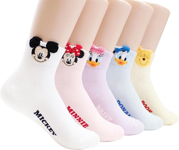 Socksense Cartoon Character Series Women's Original Crew Socks | Amazon (US)