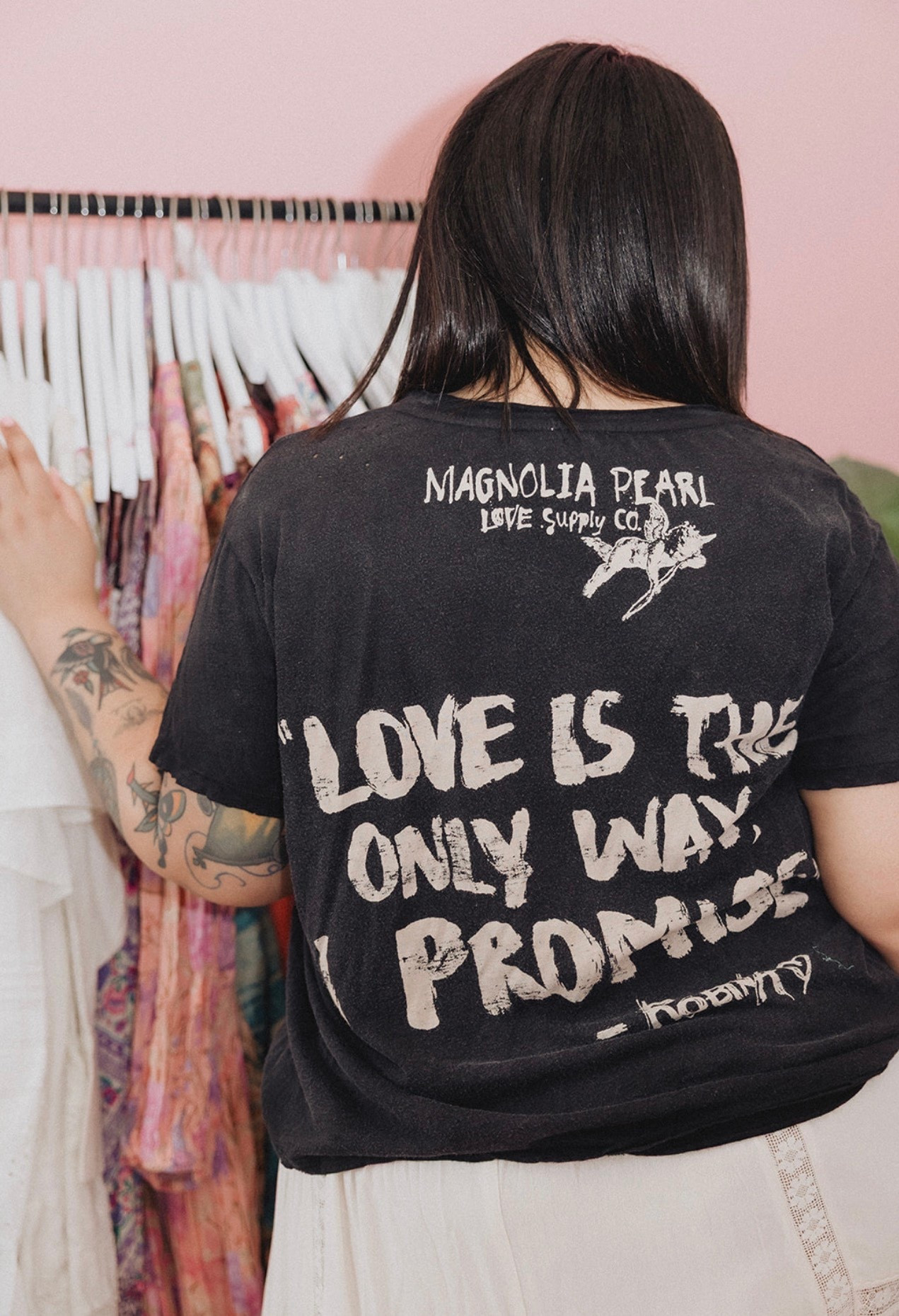 I love pieces that feel like they have a story, and Magnolia Pearl is exactly that. It is soft, lived in, a little undone in the best way. Like you just threw it on but somehow look completely put together.

There is something about it that feels effortless but still special. Romantic without trying too hard, cozy without losing its edge. It is the kind of clothing people ask about, and you almost want to gatekeep. 

#LTKMidsize #LTKootd #LTKPlusSize