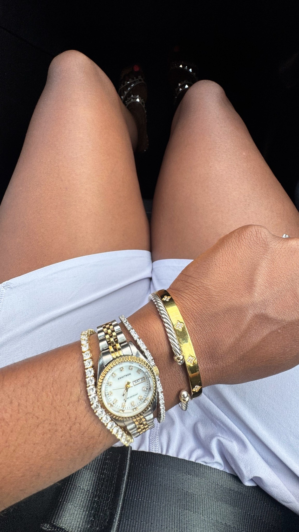 Closed my fitness rings early today so I can wear these beauties! 💎✨ Nothing beats earning your jewelry by hitting those goals first. Now it’s time to sparkle! #AppleWatchGoals #EarnedIt #JewelryStack #FitnessMotivation

#LTKFindsUnder50 #LTKStyleTip #LTKFindsUnder100