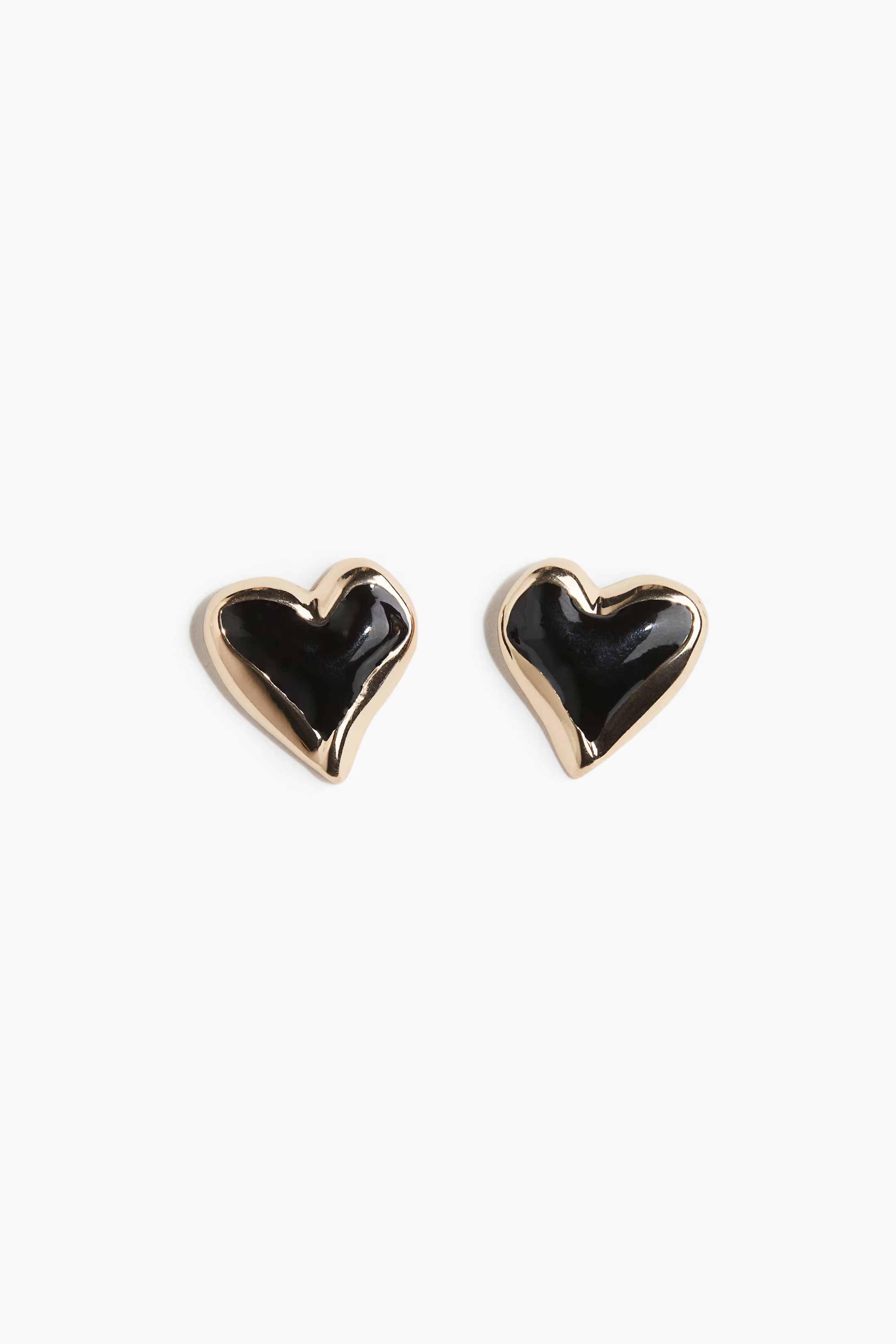 Heart-Shaped Stud Earrings | H&M (US + CA)