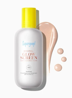 Mineral Glowscreen Soft-Radiance Drops SPF 40 Golden Hour / 1.7 fl. oz. Supergoop! | Supergoop