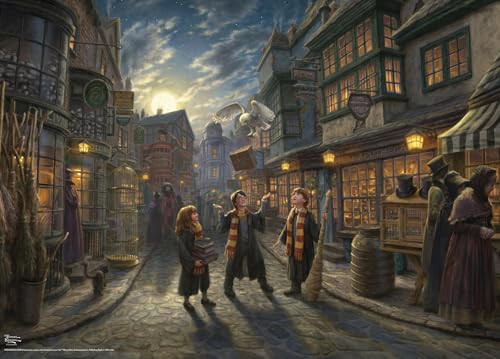 Ceaco - Thomas Kinkade - Harry Potter - Wizarding World - Diagon Alley - 1000 Piece Jigsaw Puzzle | Amazon (US)