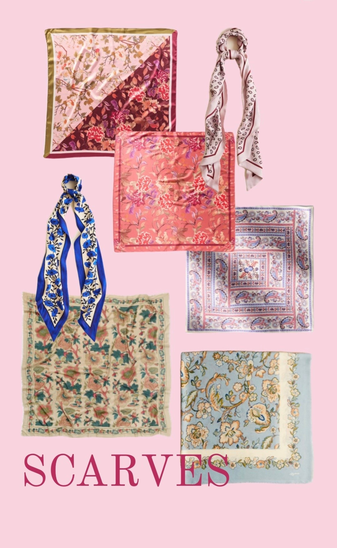 Scarves! Great for a Christmas wishlist or a gift for an accessory lover in your life. 

#LTKFindsUnder100 #LTKGiftGuide #LTKHoliday
