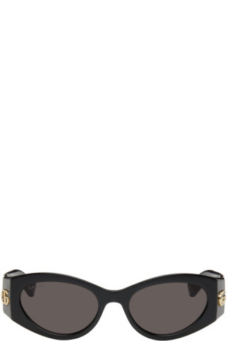 Black Cat-Eye Sunglasses | SSENSE