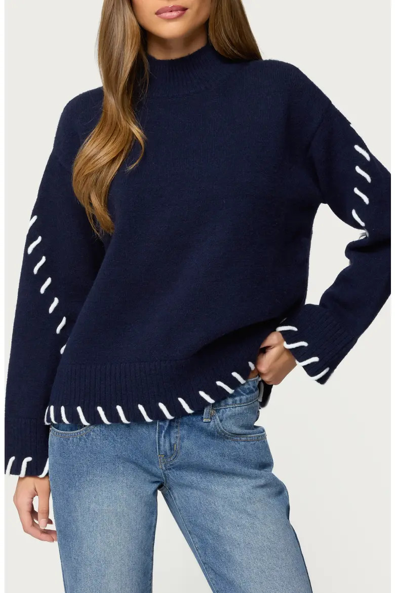 Indah Mock Neck Sweater (Women) | Nordstrom | Nordstrom