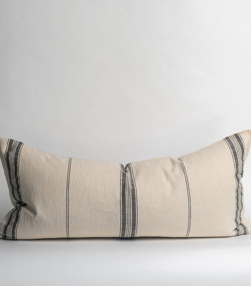 Irving Linen Lumbar Pillow | Mitch Allen Interiors