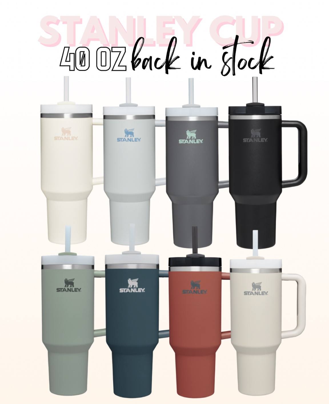 Stanley cup in stock, gift guide, gifts for her 

#LTKunder50 #LTKGiftGuide #LTKHoliday