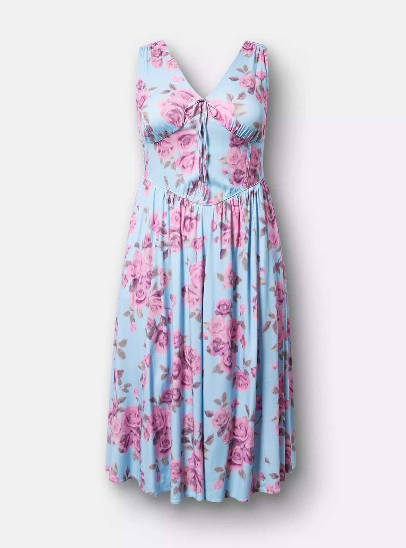 Corset Detail Midi Dress | Torrid (US & Canada)