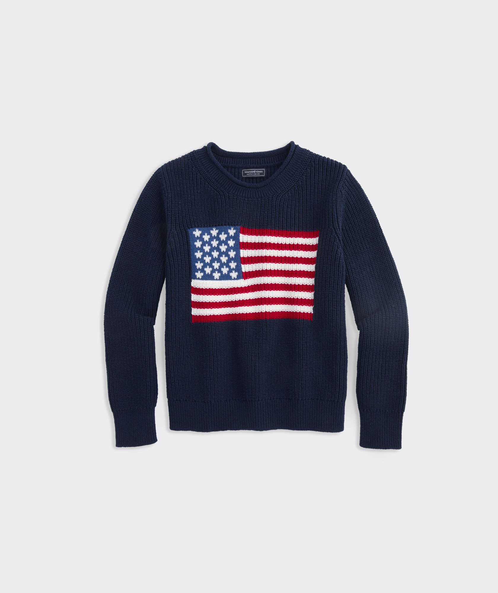 Girls' Cotton Americana Rollneck Sweater | vineyard vines