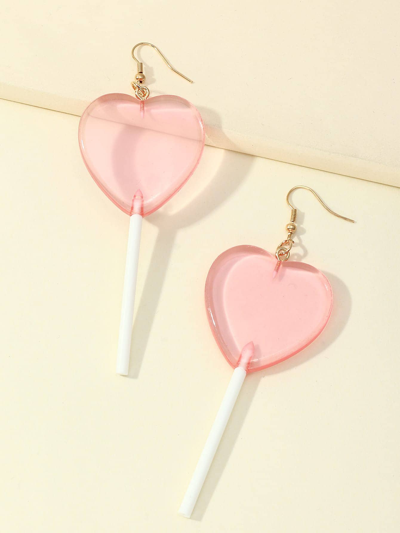 Heart Lollipop Drop Earrings | SHEIN