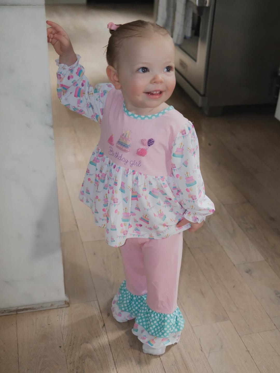 Ellie’s birthday outfit! How cute is this set from The Smocked Flamingo?!

#LTKBaby #LTKmomlife #LTKKids