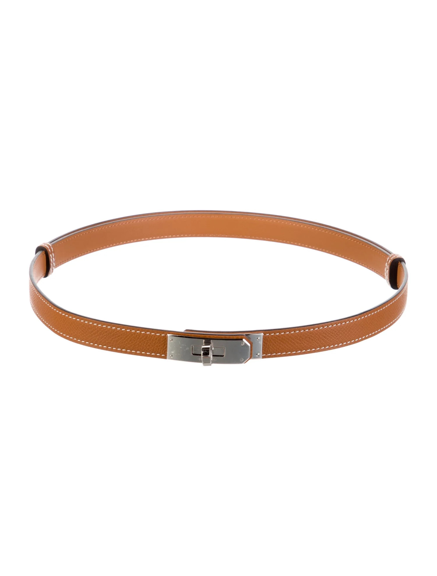 18 mm Epsom Leather Kelly Belt | The RealReal
