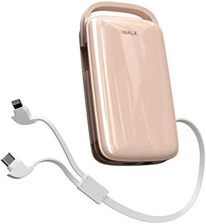 iWALK Portable Charger 20000mah Power Bank 18W PD Charger with Built in Cables USB C Compatible w... | Amazon (UK)