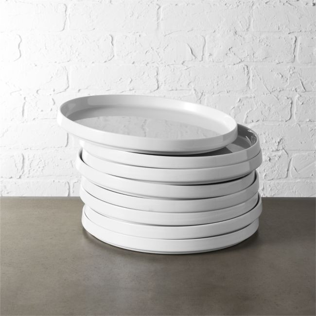 Set of 8 Frank Dinner Plates | CB2