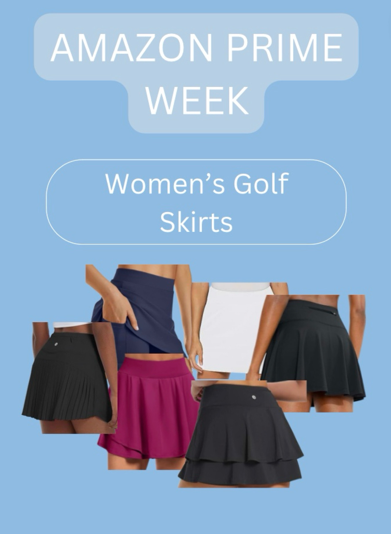 AMAZON GOLF SKIRTS SALE