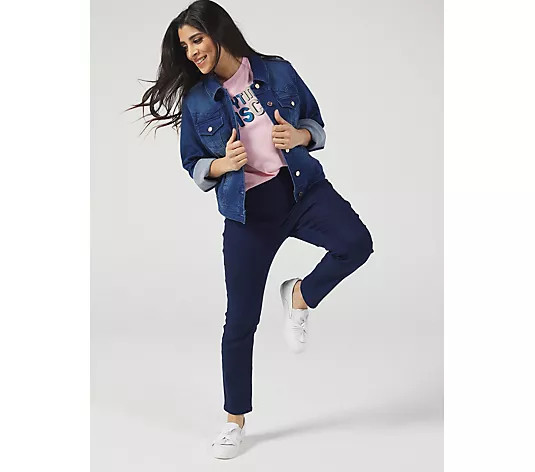 Dannii Minogue Denim Jacket Petite - QVC UK | QVC UK