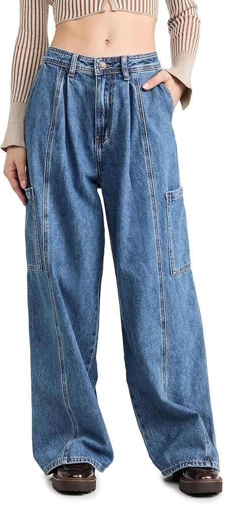Lioness Women's Veneda Baggy Jeans | Amazon (US)