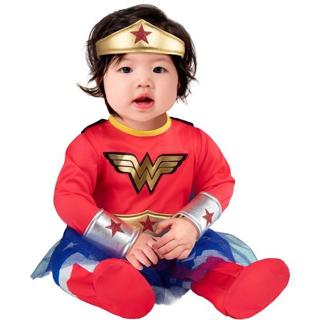 Baby Wonder Woman Halloween Costume Jumpsuit with Headpiece | Target