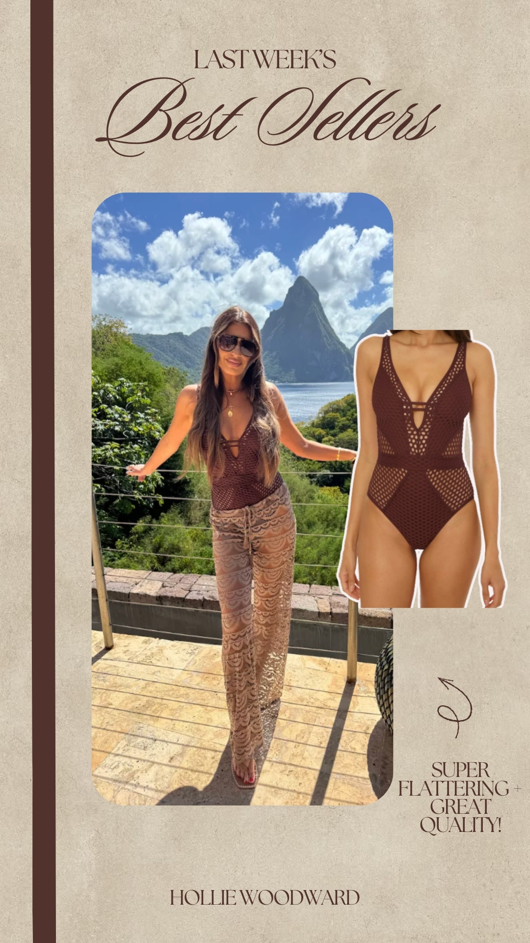 one of last week's best sellers! wearing a small 🤎 

 #LTKootd #LTKTravel