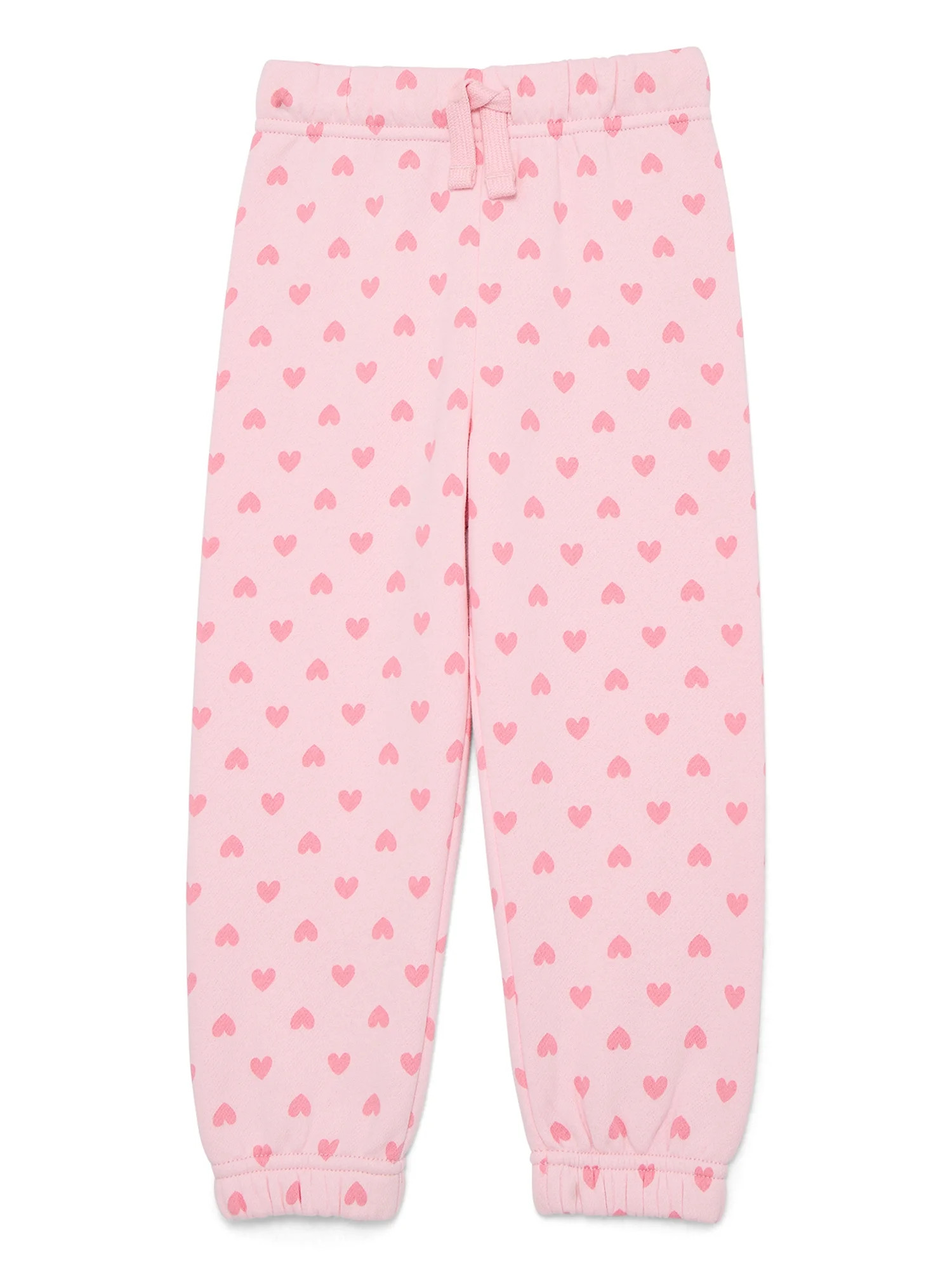 Wonder Nation Toddler Girls Fleece Jogger Pants, Sizes 2T-5T | Walmart (US)