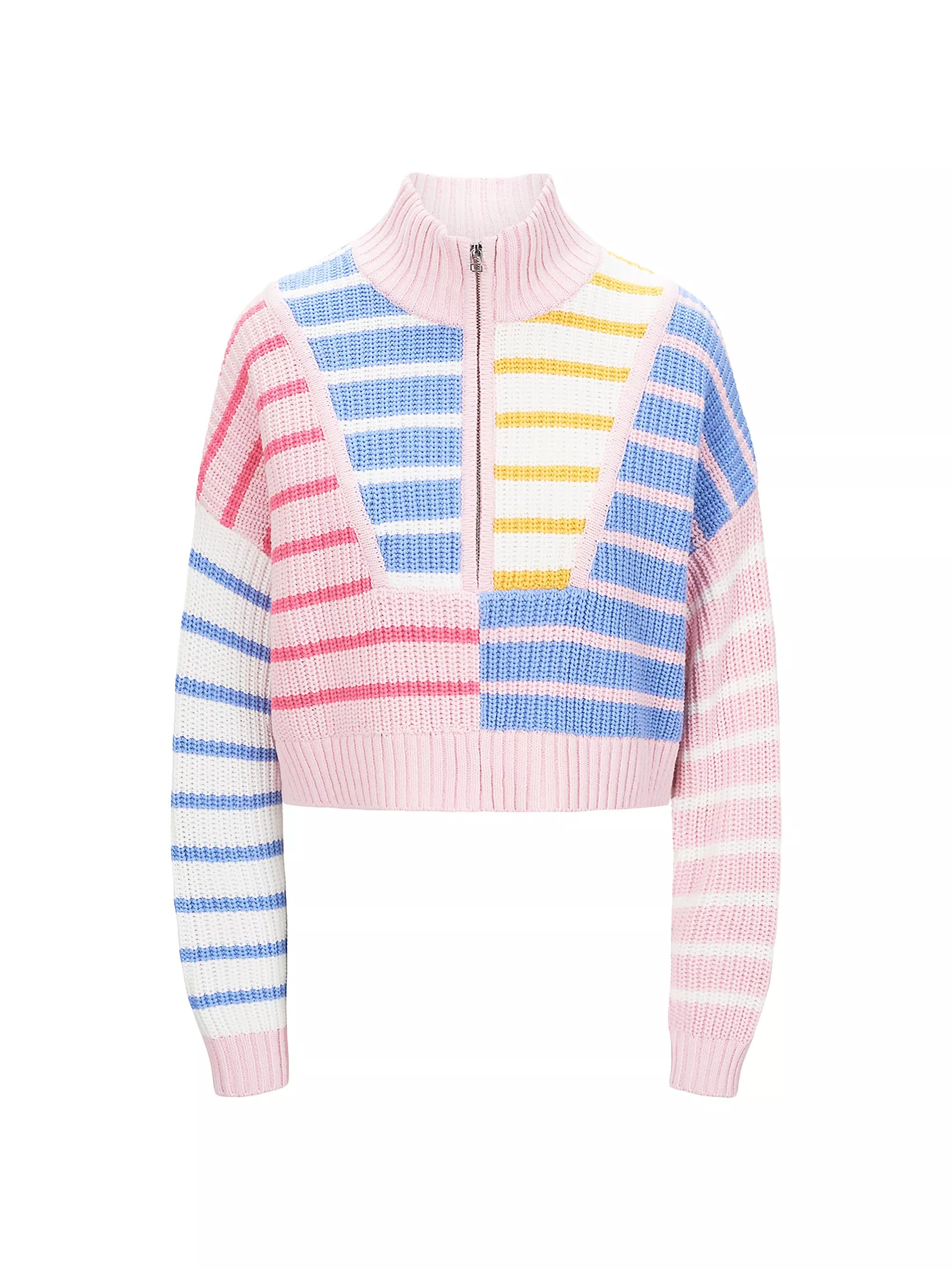SweatersTurtlenecksStaudHampton Quarter-Zip Cotton-Blend Sweater$275
            
          Spend... | Saks Fifth Avenue