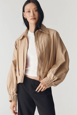 Maeve Cotton Blend Jacket | Anthropologie (US)
