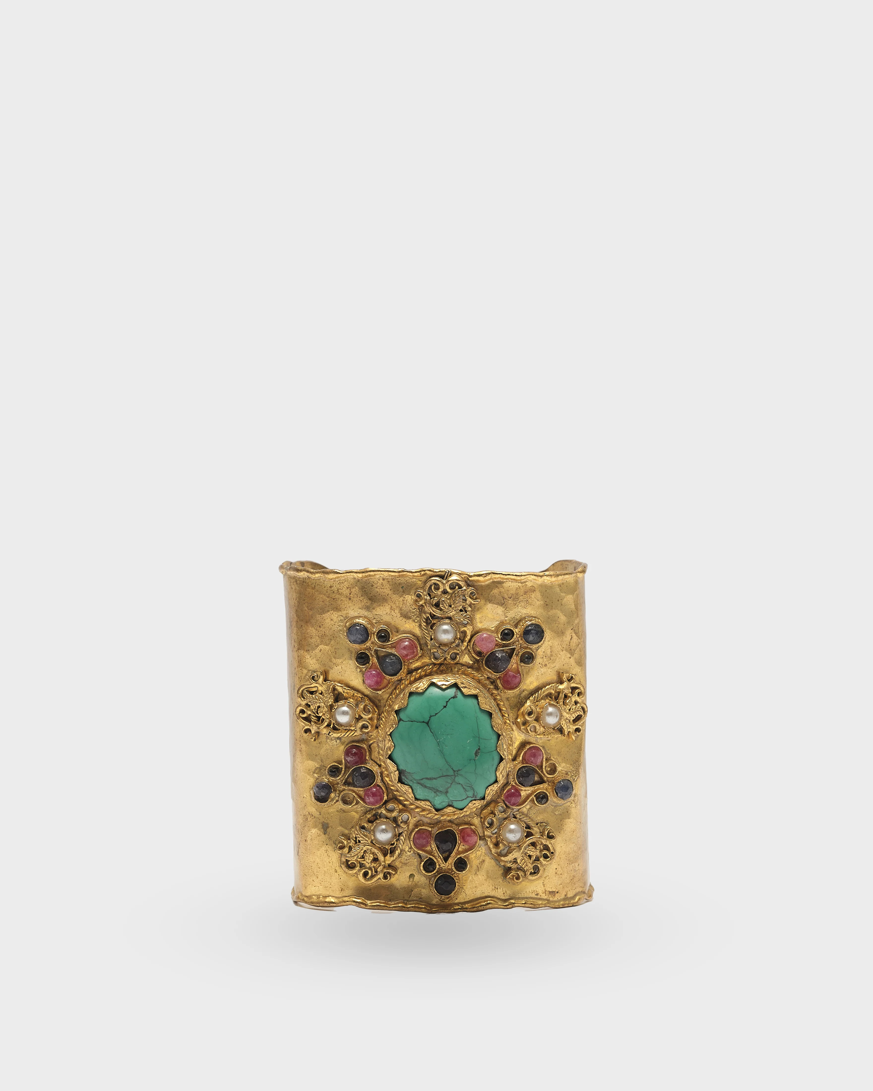 Cabana Blue Stone Cuff | Cabana Magazine