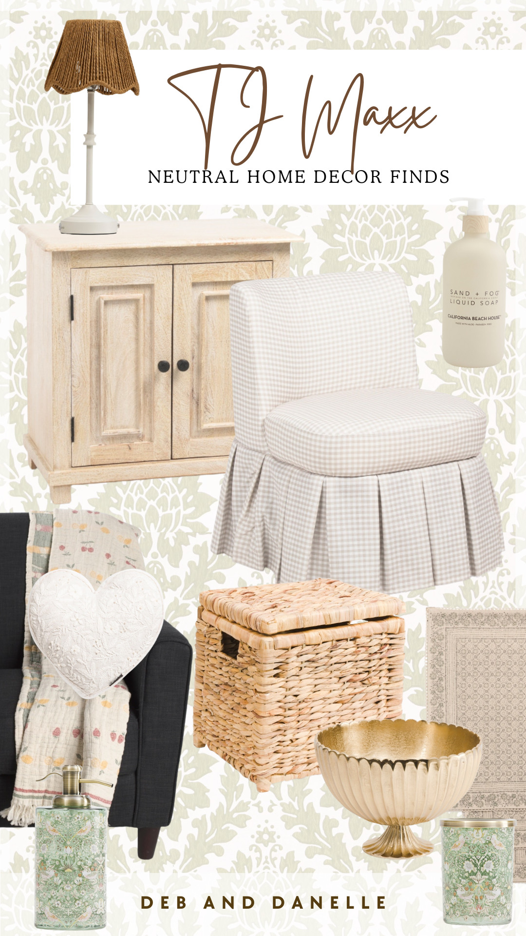 @TJMaxx has some amazing neutral home decor finds. I found a few stunning table lamps, throw blankets, and heart throw pillows.  

 #LTKSeasonal #LTKHome #LTKSaleAlert