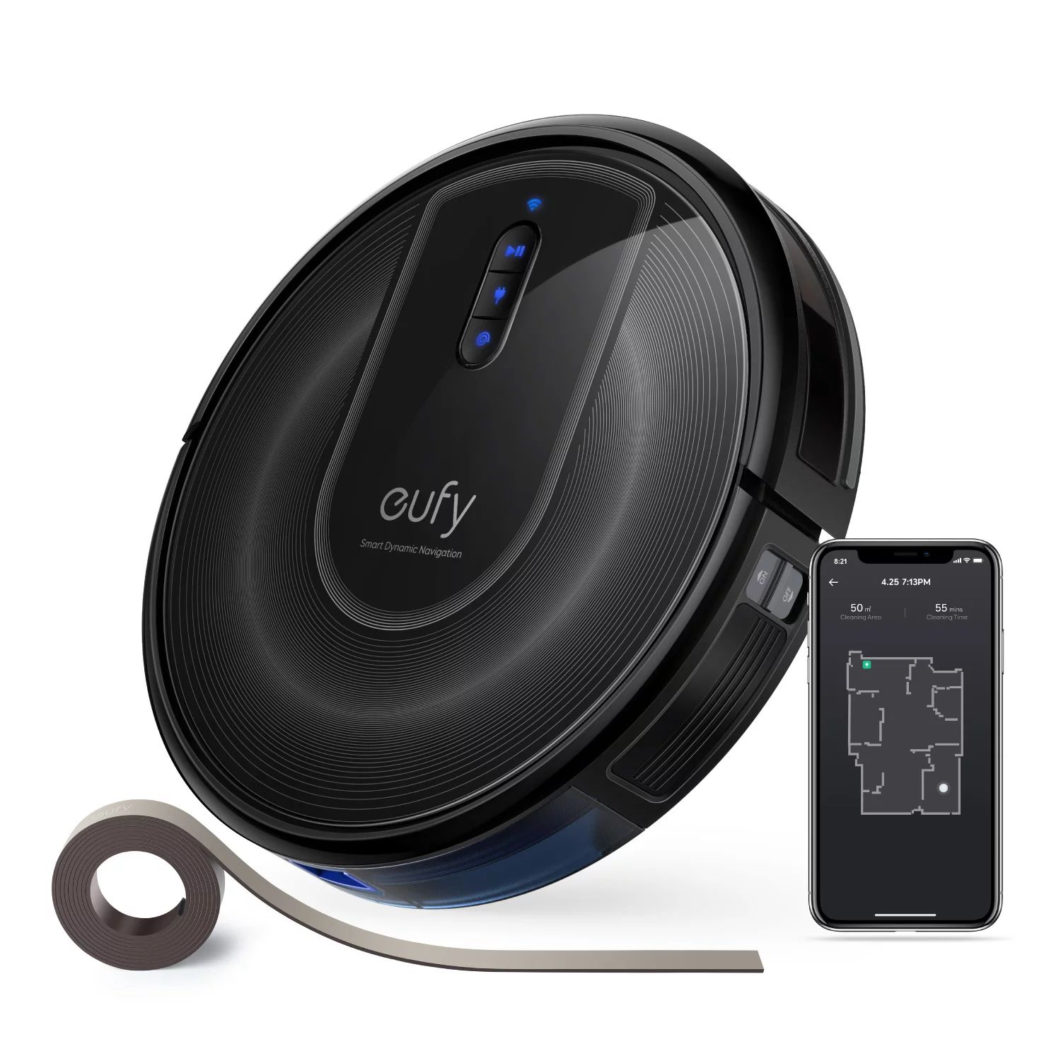 Anker eufy RoboVac G30 Verge, Robot Vacuum with Home Mapping, 2000Pa Suction, Wi-Fi, Boundary Strips | Walmart (US)