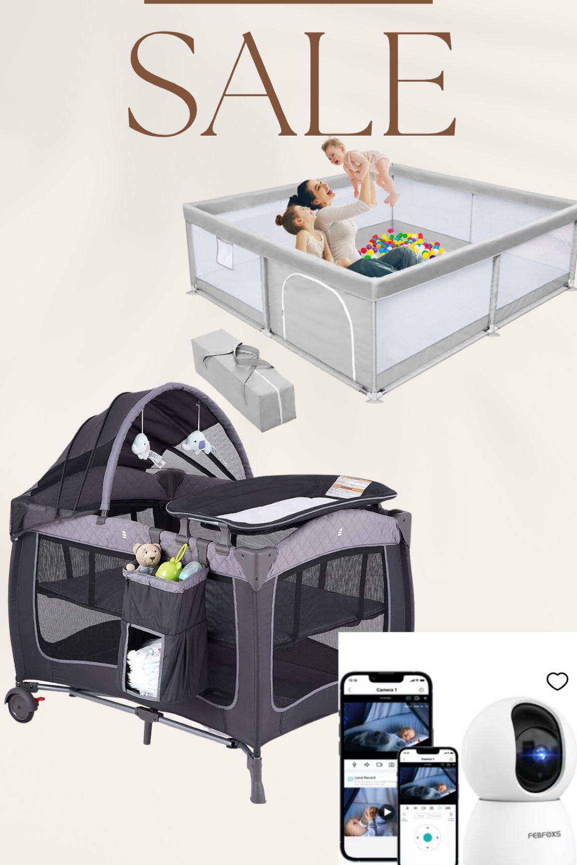 Baby Gear ion Flash Sale right now! These have great reviews with big discounts! Baby playpen, ports crib, and baby monitor are all on sale today.

#LTKbump #LTKsalealert #LTKbaby