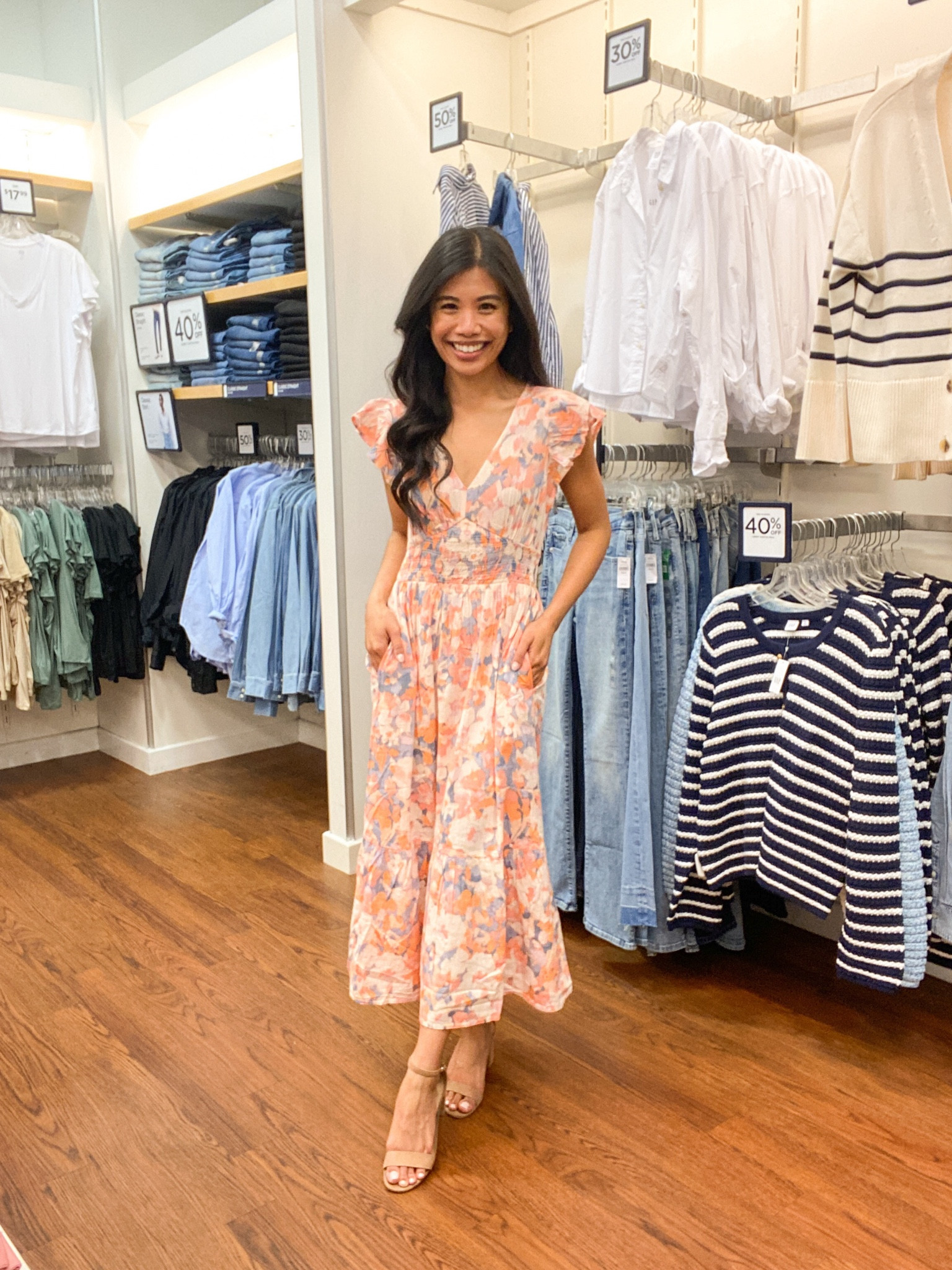 Floral maxi dress 

#LTKfamily #LTKfindsunder50 #LTKbump