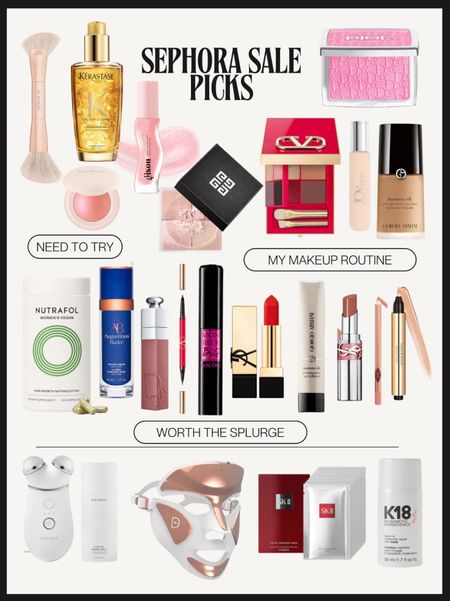 All of my top picks for the Sephora sale! Some of these are my everyday products, which I’ll be restocking and others are brands/products I’ve been dying to try! 

Now’s also the time to splurge on all those things on your wishlist + I put my recommendations in here as well!

#LTKbeauty #LTKsalealert #LTKxSephora