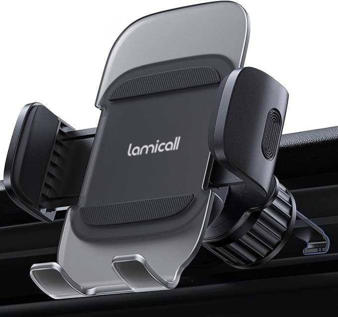 Lamicall Phone Holders for Your Car - Wider Spring Clamp [Big Phone Friendly] Air Vent Cell Phone... | Amazon (US)
