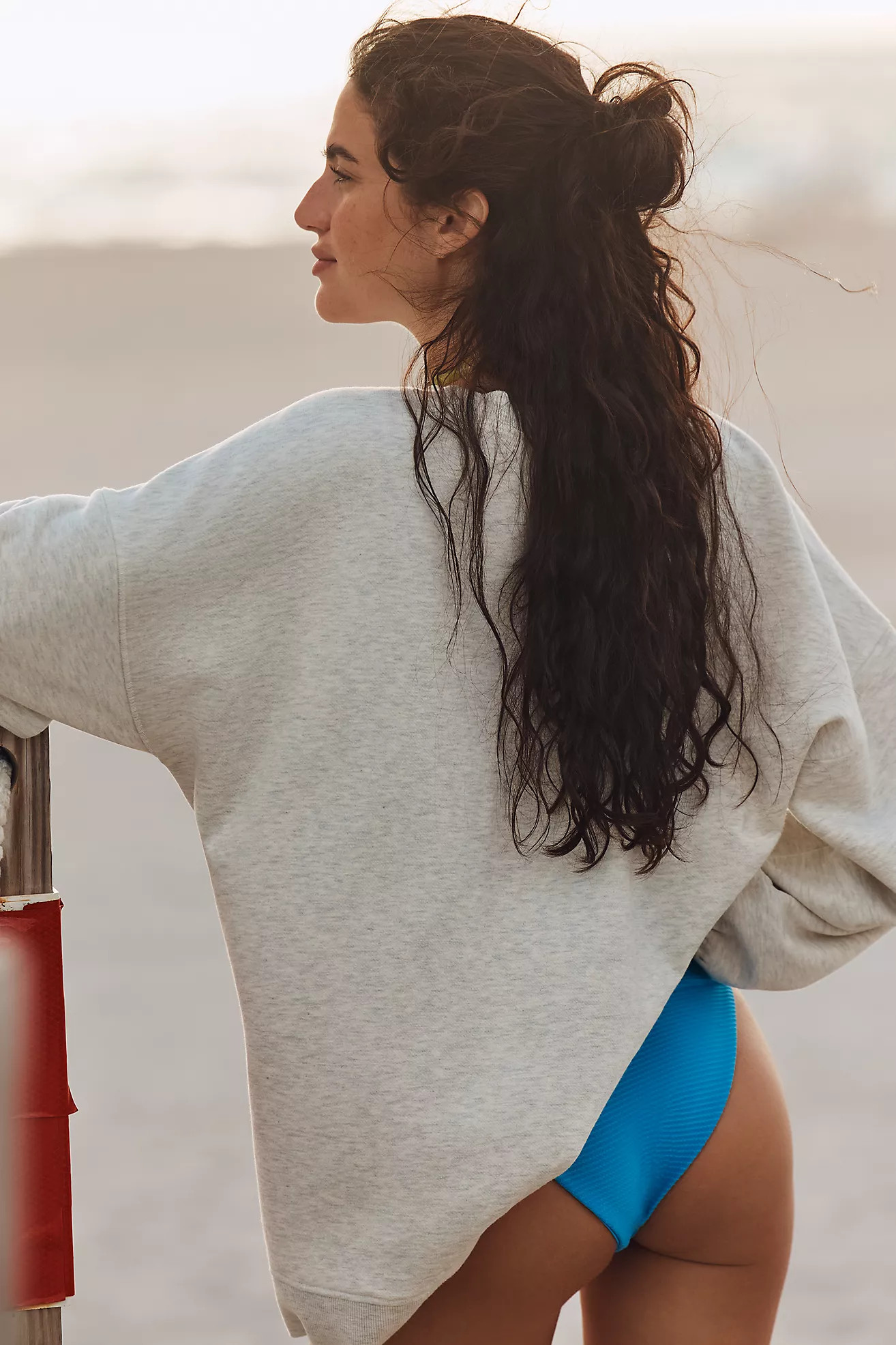 Celandine Printed Sweatshirt | Anthropologie (US)