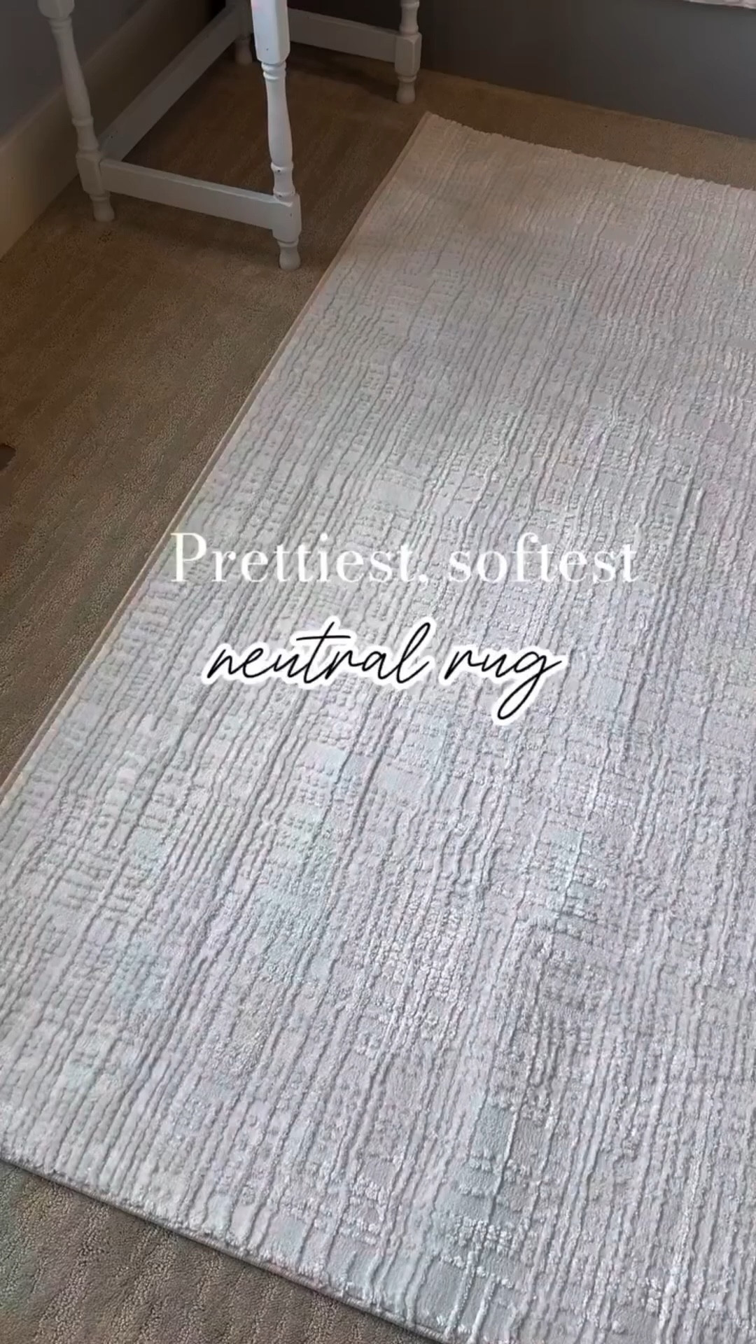 Looking for a soft, white neutral rug? This is the one☝️. 
It’s so nice and AFFORDABLE 🙌🏻
 
.
.

#BudgetfriendlyFinds #amazonhome #amazonfinds #amazoninfluencer #lookforless

#LTKhome