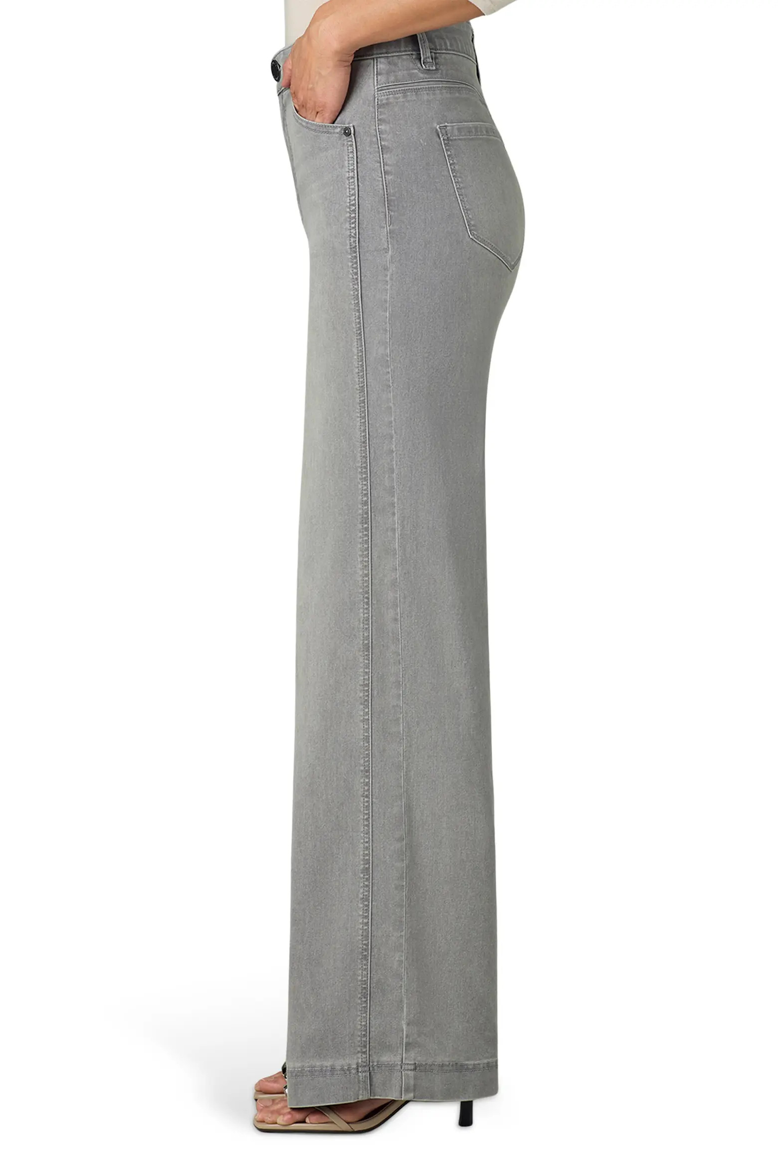 Gracie Skyrise Double Side Seam Wide Leg Jeans (Women) | Nordstrom | Nordstrom