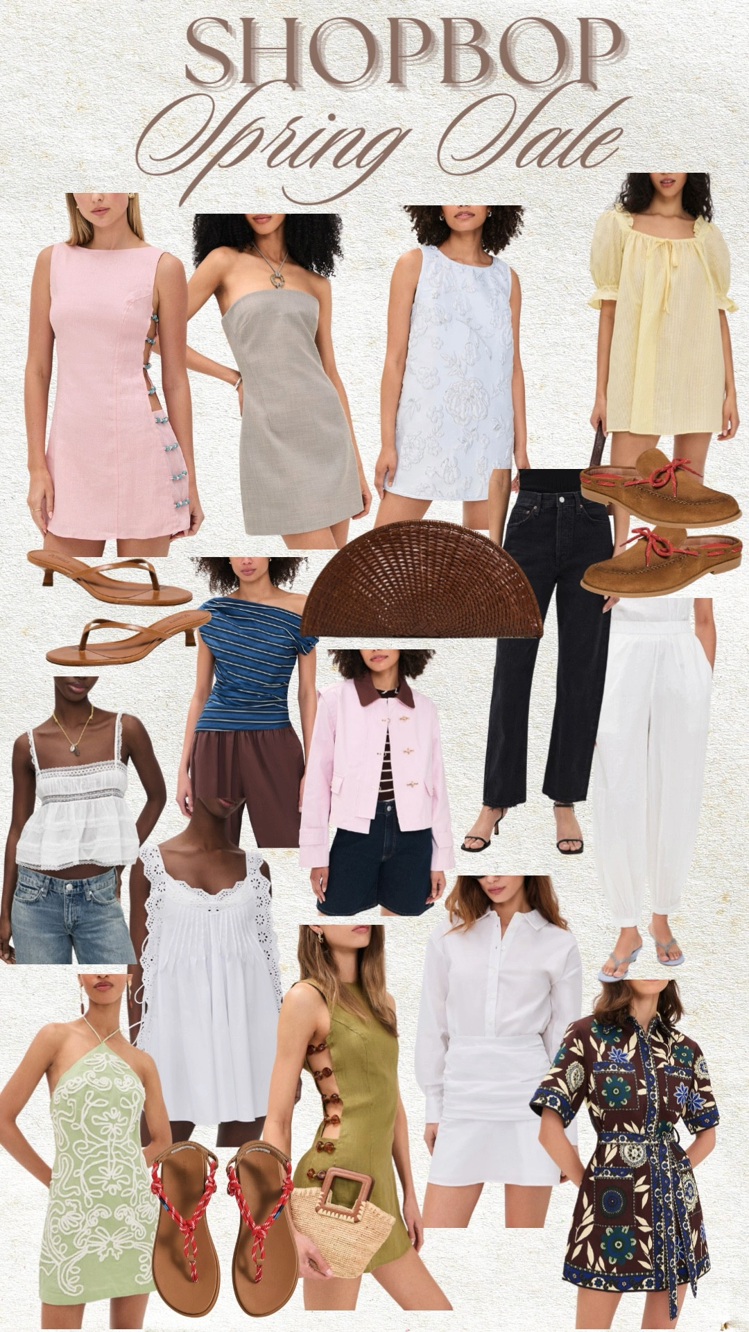 Shopbop Spring Sale is live and it is one of the best sales to refresh your spring wardrobe. Use code SPRING20 for 20% off so many designer favorites including dresses, sandals, spring outfits, and everyday staples. I rounded up the best pieces that are perfect for spring events, vacations, and elevated everyday outfits. If you have been eyeing Shopbop pieces this is the time to grab them before sizes sell out.

Everything linked here from the Shopbop Spring Sale including spring dresses, chic sandals, effortless tops, lightweight layers, and versatile wardrobe staples.

[Shopbop spring sale, Shopbop sale 2026, spring dresses, spring outfits women, vacation outfits, designer sale, spring wardrobe essentials, chic spring outfits, sandals for spring, spring fashion finds, Shopbop sale picks, LTK spring outfits]

#LTKOver40 #LTKWorkwear #LTKTravel