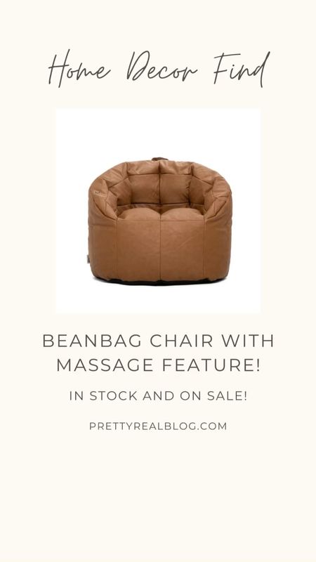 Fun find for a kid’s room! I waited months for this bean bag massage chair to come back in stock and it has! Plus its on sale! The massage is more of a vibration but Dax and his sisters love it!
-
Kid room, kid chair, faux leather kid chair, playroom chair, gaming chair 

#LTKhome #LTKkids #LTKunder100
